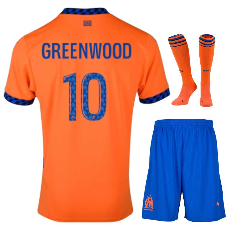Maillot-Kit-Enfant-OM-Third-2024-2025-Greenwood