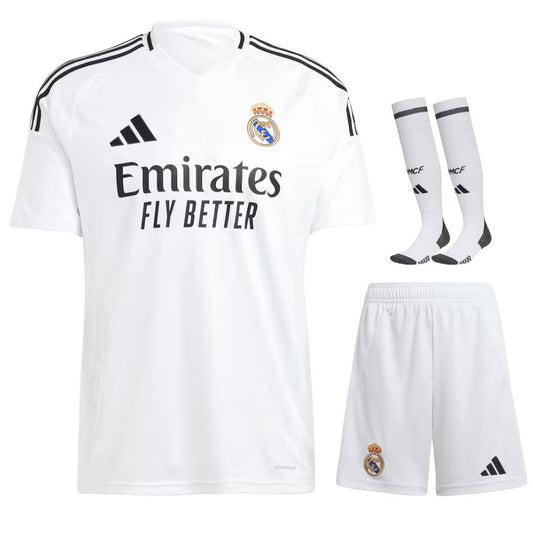 Maillot Kit Enfant Mbappe Real Madrid Domicile 2024 2025