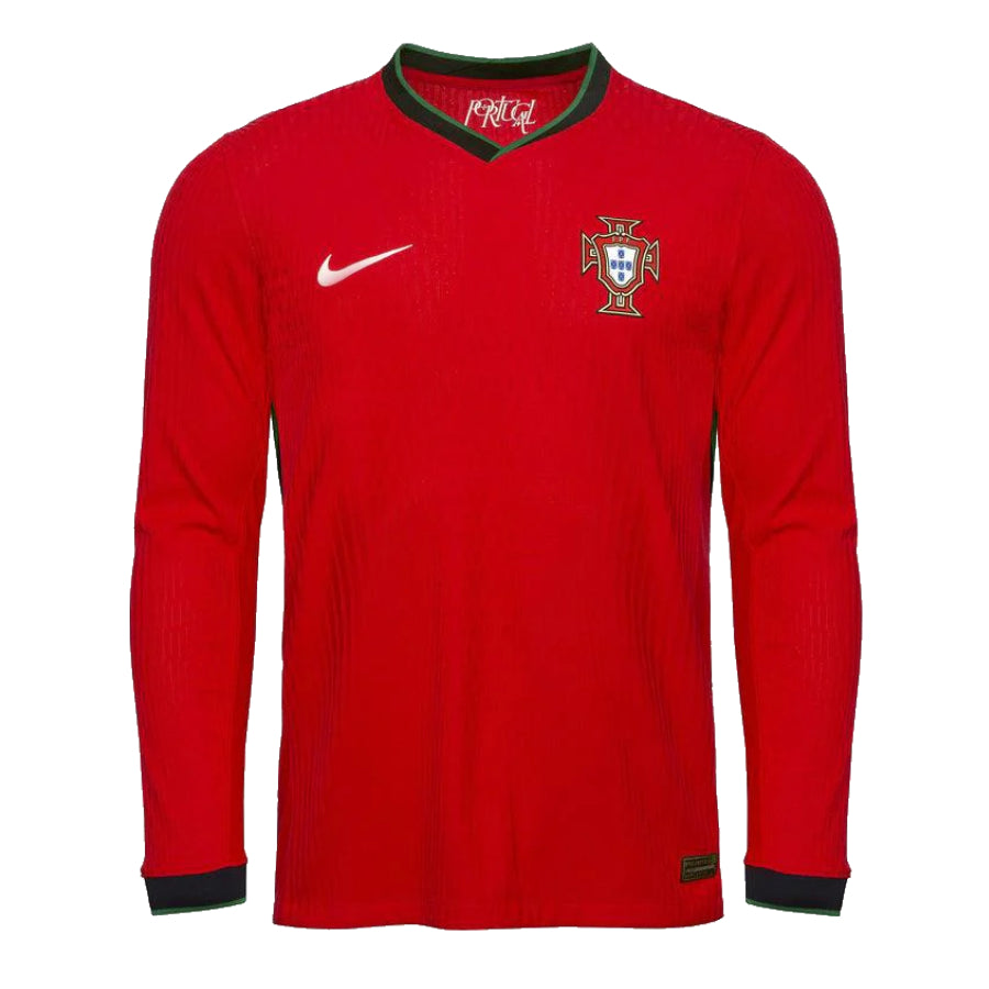 Maillot Portugal Ronaldo Domicile Manches Longues 2024 2025 Homme