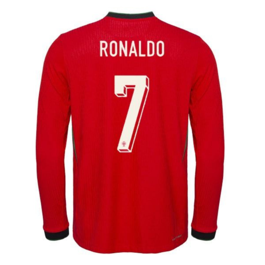 Maillot-Portugal-Ronaldo-Manches-Longues-Homme-Domicile-2024-2025-2